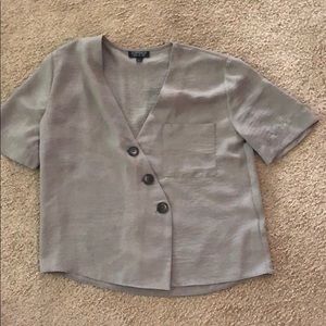 Top Shop Button Up